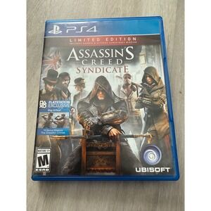 Assassins Creed Syndicate Limited Edition PS4 Video Game Complete